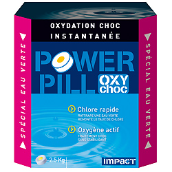 Tableta de Cloro enriquecido en oxígeno activo IMPACT POWER PILL