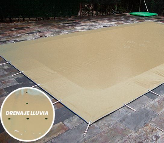 Cobertor de invierno opaco estandar Acuale para piscinas Cobertor de invierno opaco estandar Acuale para piscinas