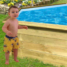 Mini Piscina de madera EDG KID