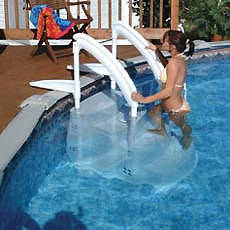 Escalera piscina Amovible FESTIVA 4 peldaños