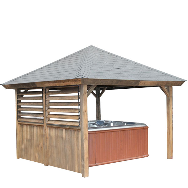 Gazebo Rustic Piramid Roof