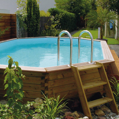 Piscina de madera GARDIPOOL OCTO Piscina de madera GARDIPOOL OCTO