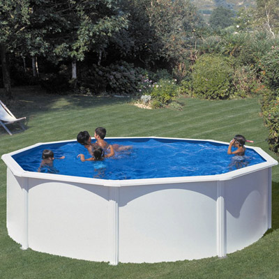 Piscina elevada acero GRE FIDJI
