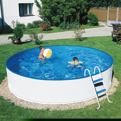 Piscinas elevadas acero AZURO BASIC
