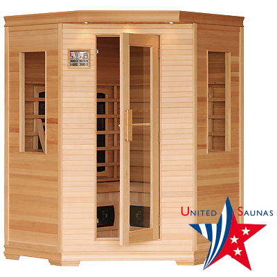 Sauna infrarrojo 3-4 plazas OKLAHOMA