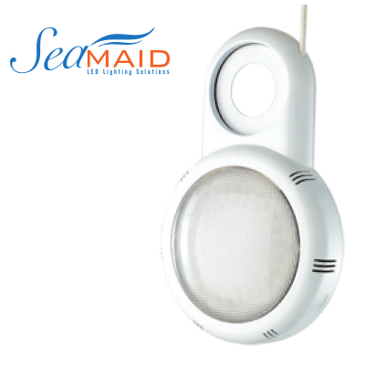 Proyector LED SeaMAID Blanco para piscina elevadas