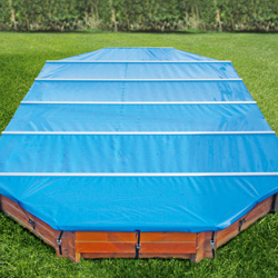 Cobertor de barras para piscina de madera Walu Pool WOODSTAR