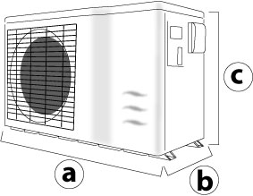 Bomba de calor Hayward 125,000 BTU - Albercas AYC Mancilla