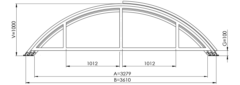 Dimensiones silueta M 