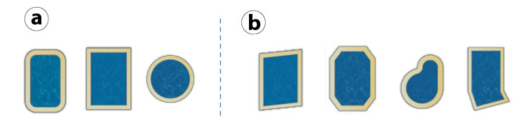 Formas de la piscina Formas de la piscina