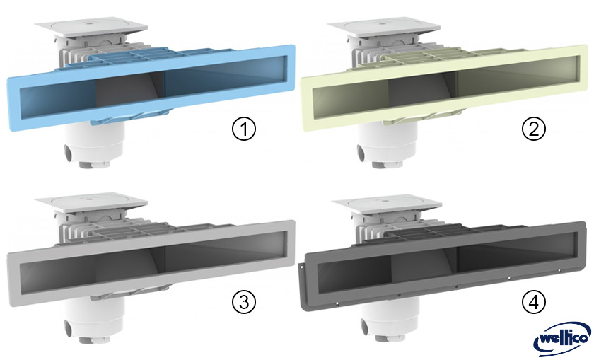 Gama skimmer A800 elegance de colores Gama skimmer A800 elegance de colores