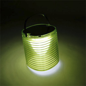 Lampion led vert. Lampion led vert.