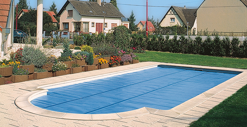 Manta de piscina en polietileno, espesor mm
