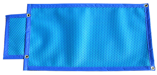 Manta termica 400 microns con 4 refuerzos Manta termica 400 microns con 4 refuerzos