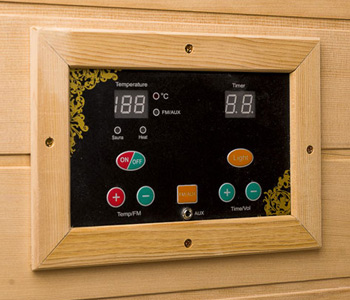 Panel de control sauna indiana