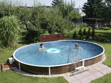 Piscina azuro 404 ovalada 