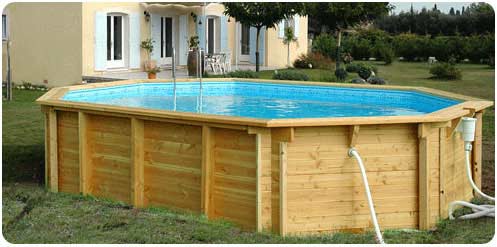 Piscina de madera Bilbao