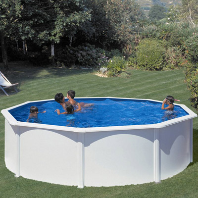 Piscina elevada acero GRE FIDJI