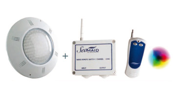 Prpyector, cuadro y telemando seaMaid