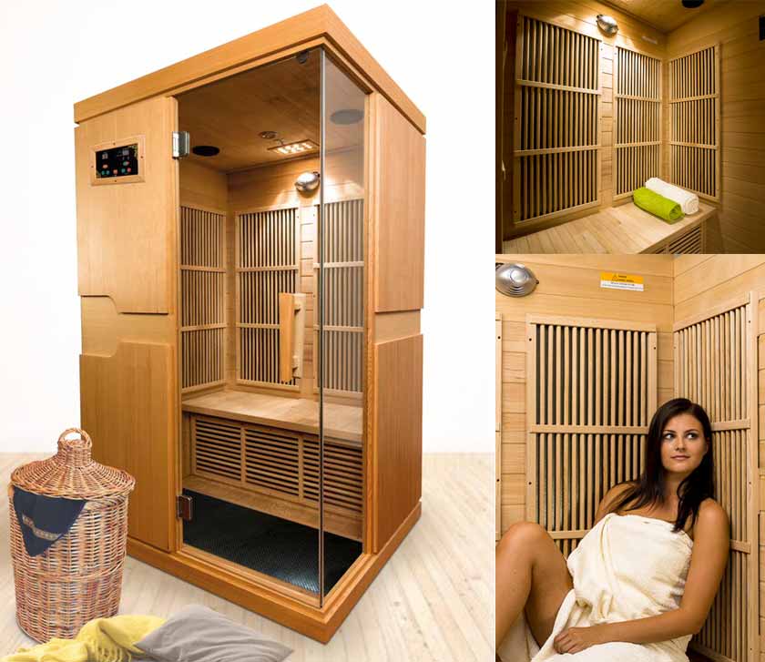 Sauna infrarrojoa indiana interior Sauna infrarrojoa indiana interior