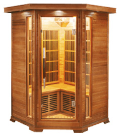 Sauna de infrarrojos luxe 2/3