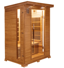 Sauna de infrarrojos luxe 2 Sauna de infrarrojos luxe 2
