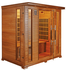 Sauna de infrarrojos luxe 4