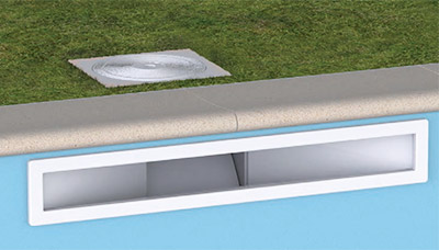 Skimmer weltico abs con cesped arriba Skimmer weltico abs con cesped arriba