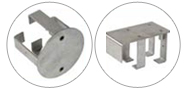 Kit para empotrar: Soportes de cojinete y pieza para soportes de vigueta. Kit para empotrar: Soportes de cojinete y pieza para soportes de vigueta.