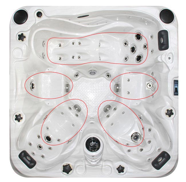 Spa quantum configuracion de plazas