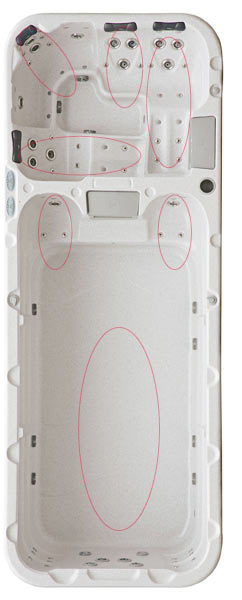 Swimspa 3 top. Swimspa 3 top.