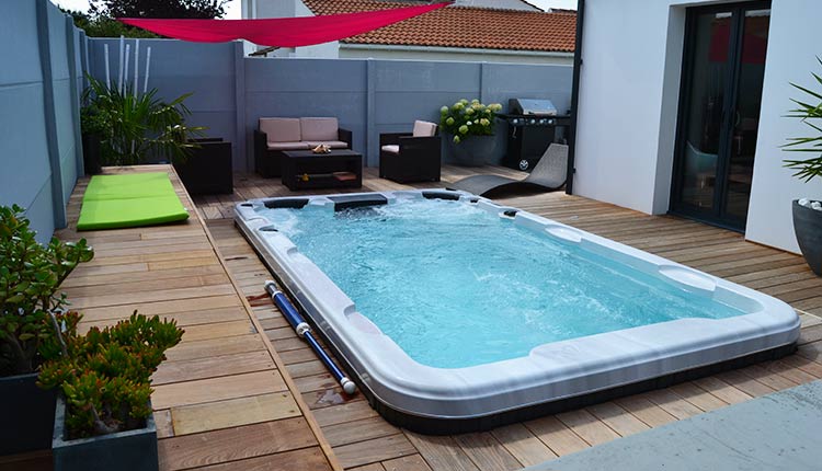 Swimspa impact al exterior Swimspa impact al exterior