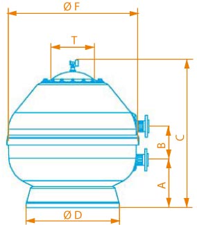 Esquema dimensiones Vesubio