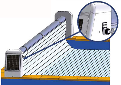 Persiana ECA CARLIT solar 