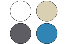 Colores disponibles de las lamas de la persiana para piscina Colores disponibles de las lamas de la persiana para piscina