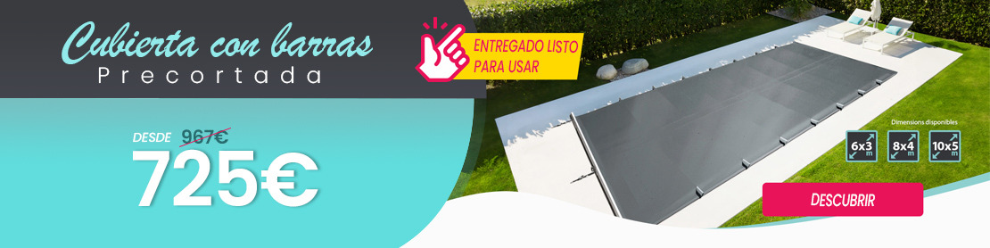 Cubiertas con barras precortadas